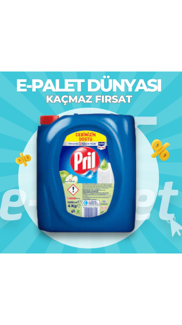 PRIL 4 KG BULAŞIK DETERJANI